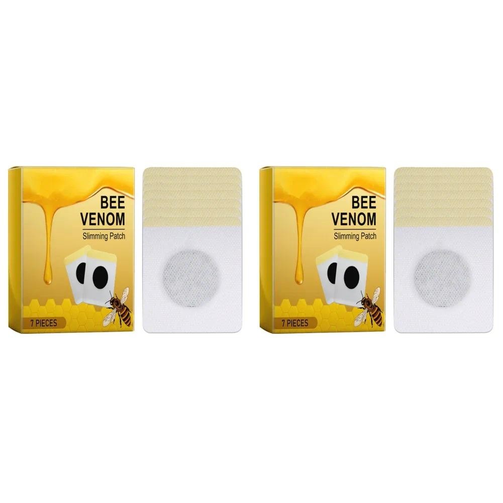 7/10Pcs Bee Venom Lymphatic Drainage Slimming Patch Lymphatic Drainage Patch Lymphatic Detoxificatio