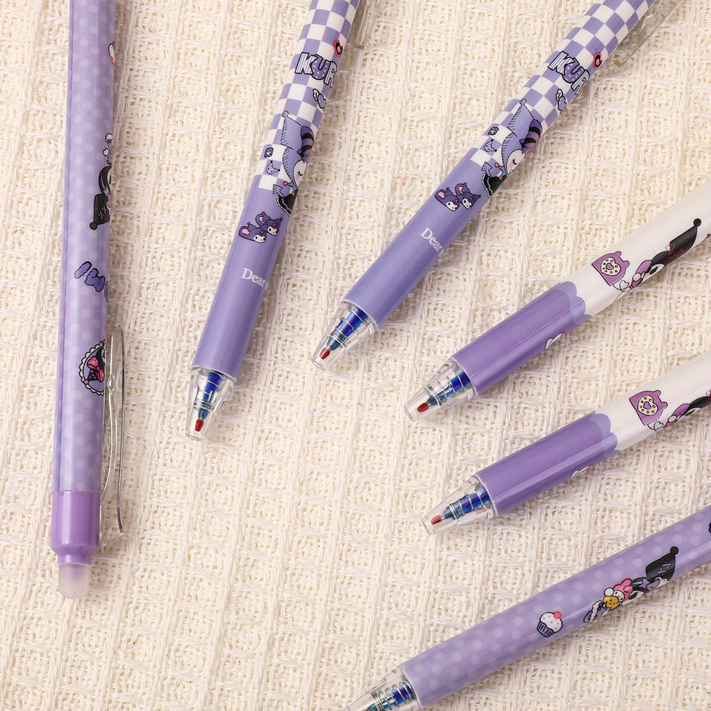 

-JOJU- PULPEN GEL BISA DIHAPUS 1 SET ISI 6 PCS MOTIF AND FRIENDS DAN KAWAII