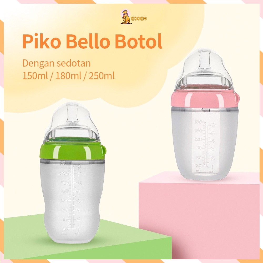 TAM.ZAM Edden botol susu anti kolik dengan sedotan botol bayi anti kolik BPA free