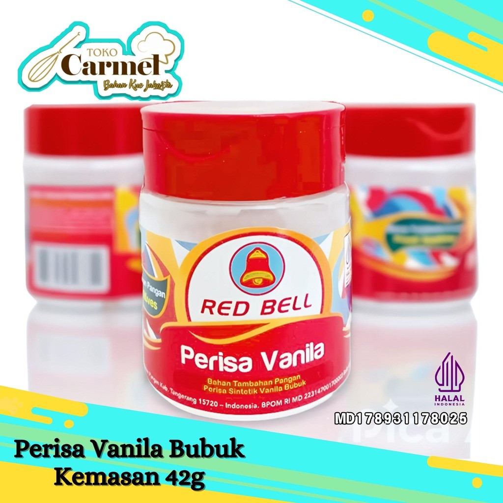 

Perisa Vanila Bubuk 42 gr merk Red Bell Vanili Powder