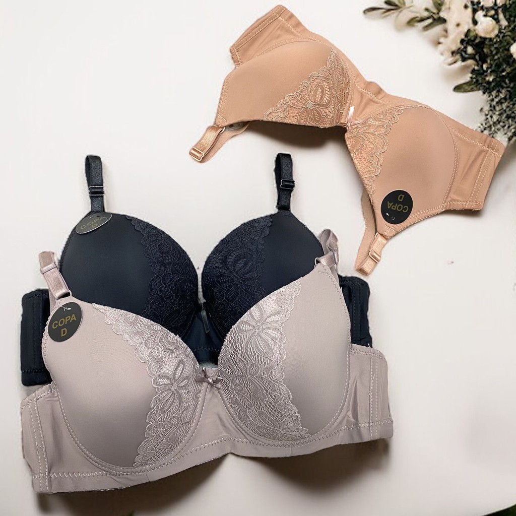 Bra Wanita KALLY CF006 - Cup D - Berkawat - Full Cup - Busa Tipis - Ukuran Besar 42-48