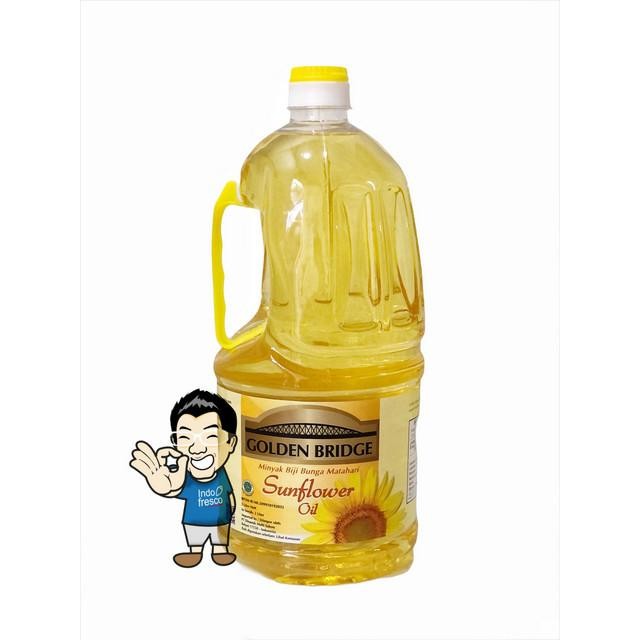 

PROMO! Golden Bridge Sunflower Oil- Minyak Bunga Matahari 2 L