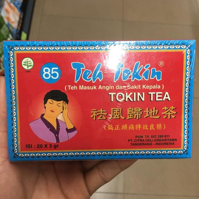 

Teh masuk angin dan sakit kepala 85 tea Tokin 4x20cw