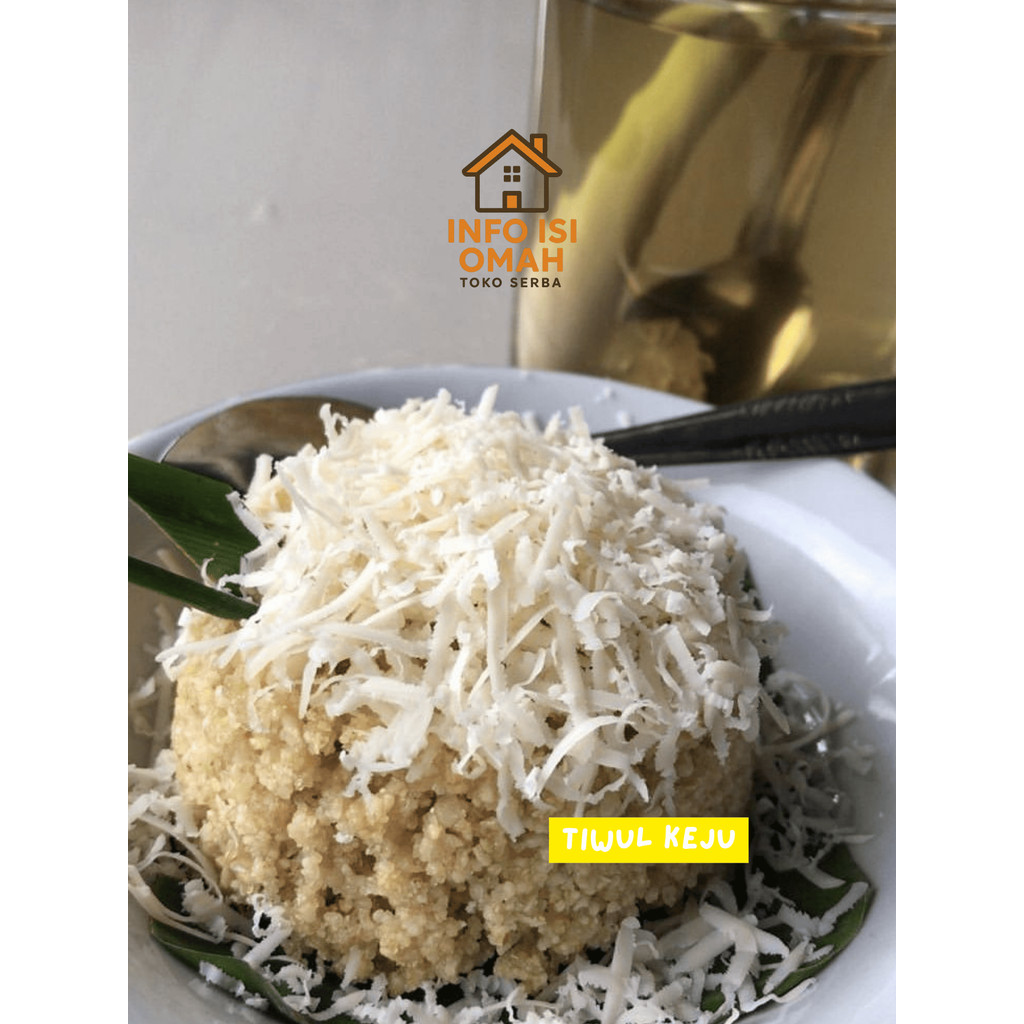 

Beras Tiwul PUTIH 500gr Oyek Singkong Makanan Tradisional Jawa Makanan Sehat Ala Minul