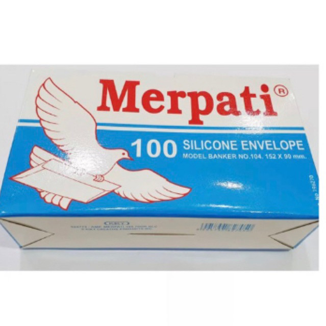 

Amplop Merpati Panjang 104- Amplop Kiky (box)
