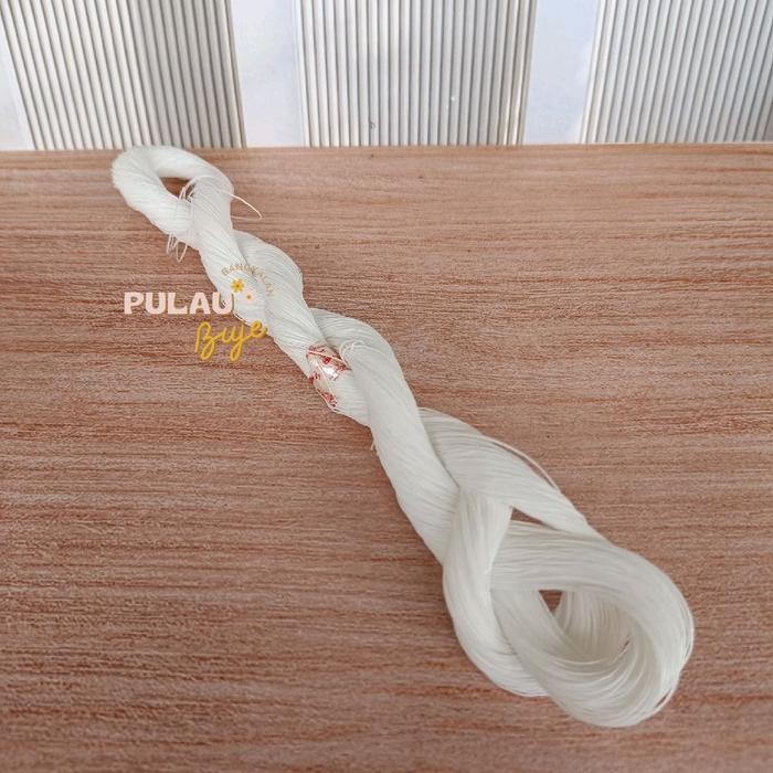 Benang / Kenur / Senar Layangan Marlin 0.30mm Warna Putih  COD / Bayar di Tempat
