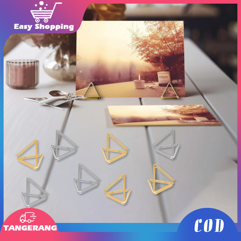 

20pcs Table Menu Stand Price Tag Holder Card Stand Holder Table Menu Stand Untuk Toko Roti Kedai Kopi Restoran