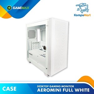 Casing Gamemax Aero Mini White Micro ATX Gaming