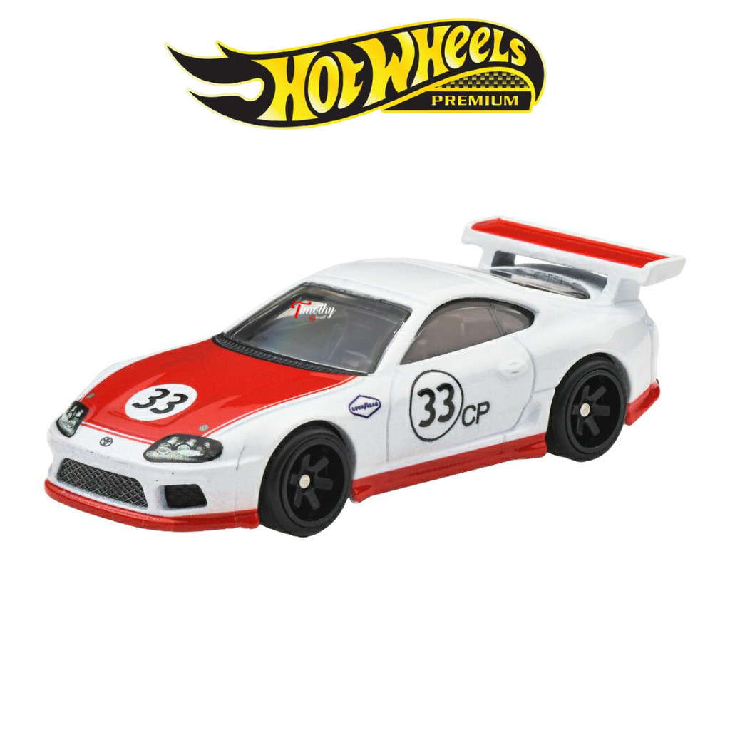 Hot Wheels Premium New Loose Toyota Supra MK4 From 2 Pack Putih Merah 33