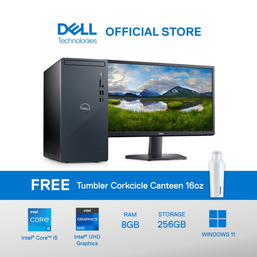 DELL INSPIRON 3020-i5-8GB-256 SSD 1000HDD-UMA