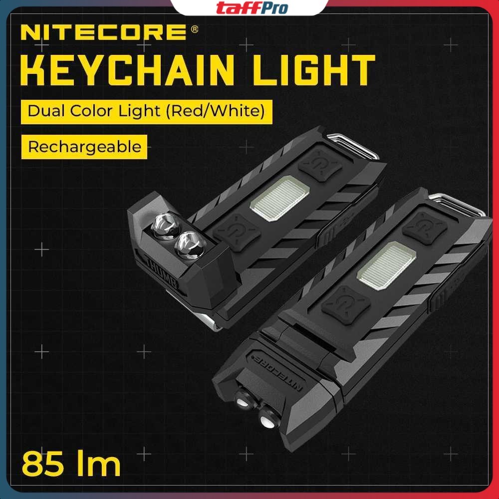 NITECORE Dual Color LED USB Rechargeable Keychain Light - THUMB