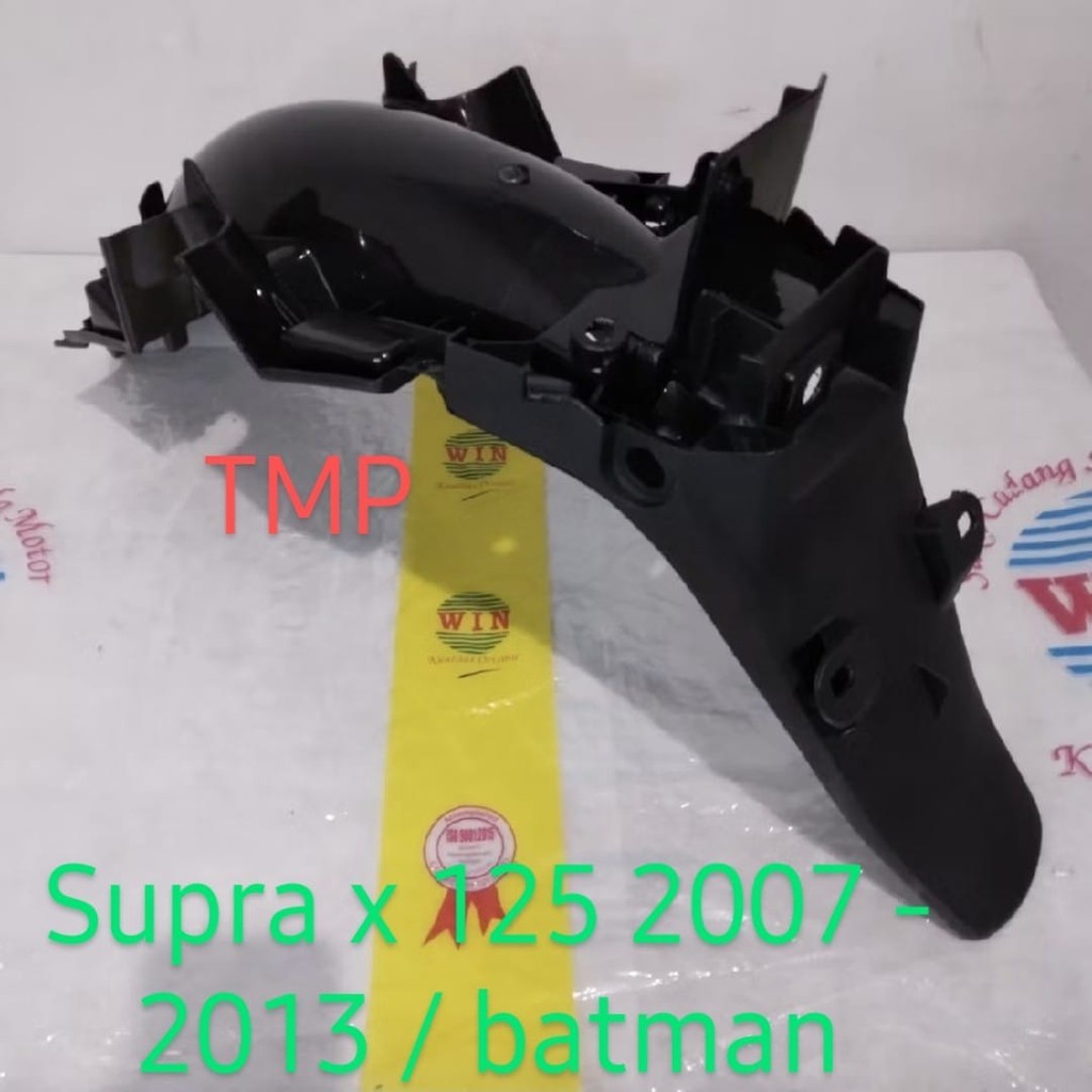 Sayap Belakang / Spakbor Belakang / Rear Fender Supra X 125 2007 - 2013 / Batman / WIN