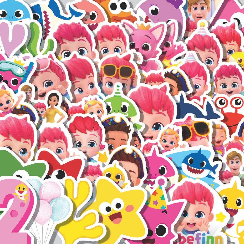 

Stiker Cutting Pack Stiker Animasi BEBEFINN Isi 100Pcs Series Aesthetic Lucu Keren Untuk Koper Bahan Vynil