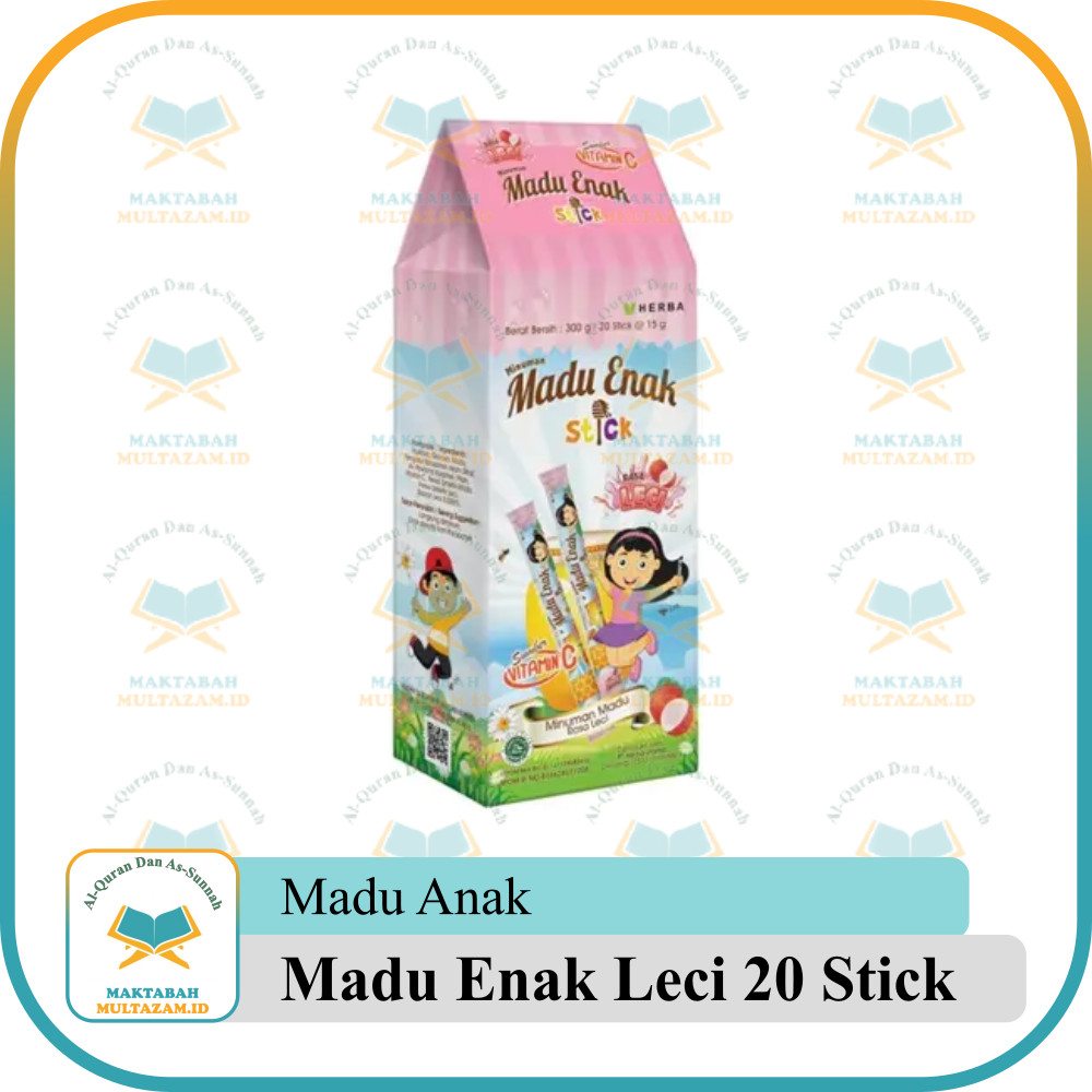 

Madu Enak Stick Vitamin C Rasa Leci 300 Gram Original