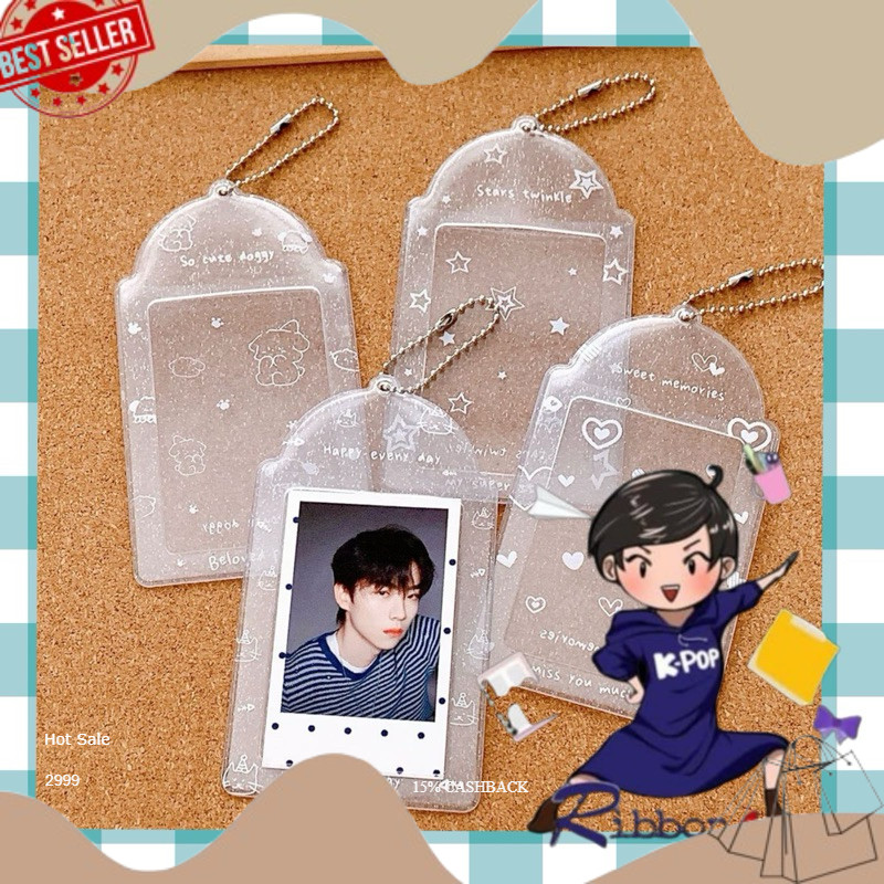 

NEW PRODUK Card Holder Gantung PVC Dengan Gantungan Ball Chain RIBBON