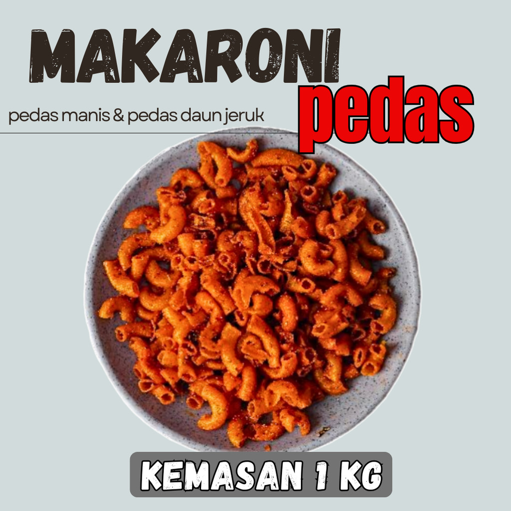 

MAKARONI PEDAS BUMBU CIKRUH DAUN JERUK 1KG