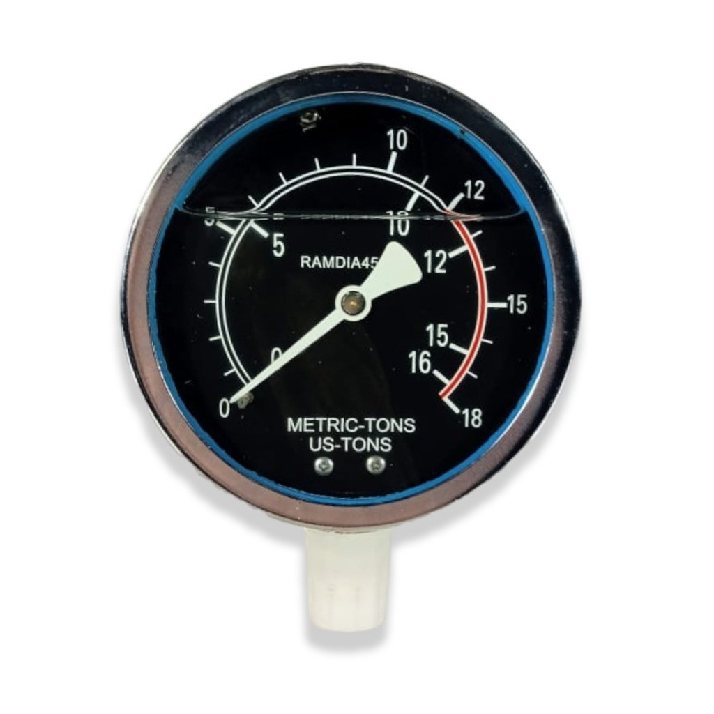 SKY-15 Pressure Gauge Hidrolik Mesin Press Industri Heavy Duty