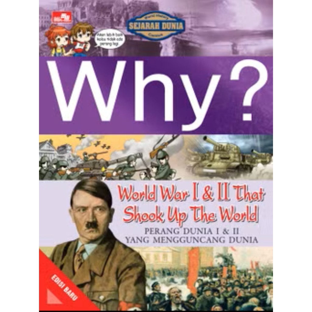 TKK88 Buku Why? World War I & II That Shook Up The World (EDISI BARU) - Park Gyeong-Eun