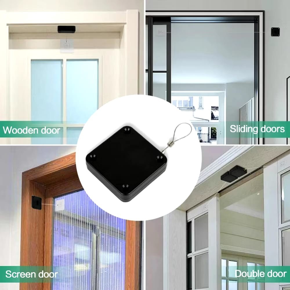[DS] - Penutup Pintu Otomatis Automatic Door Closer Penutup Pintu Geser Otomatis Alat Penutup Pintu 