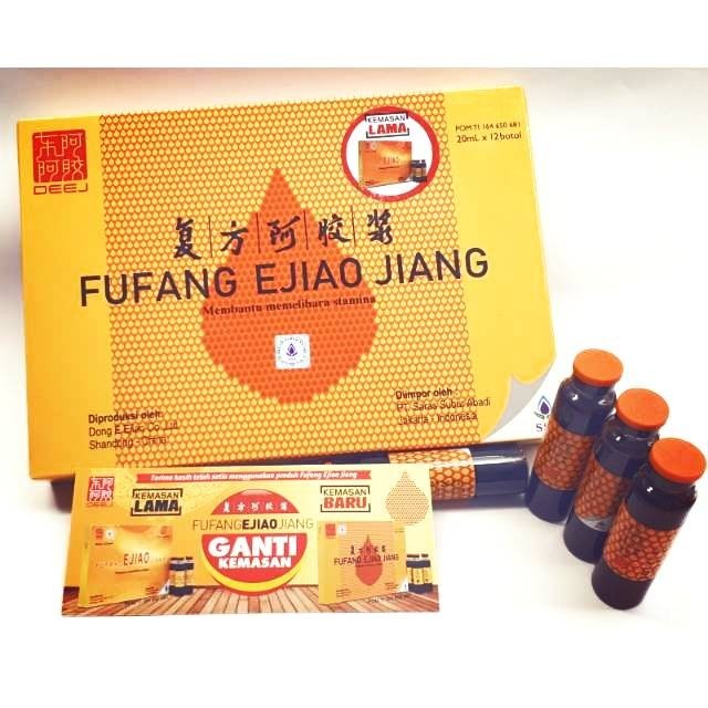 Angkak Cair Fu Fang Ejiao Jiang (1 Botol  20 ml)
