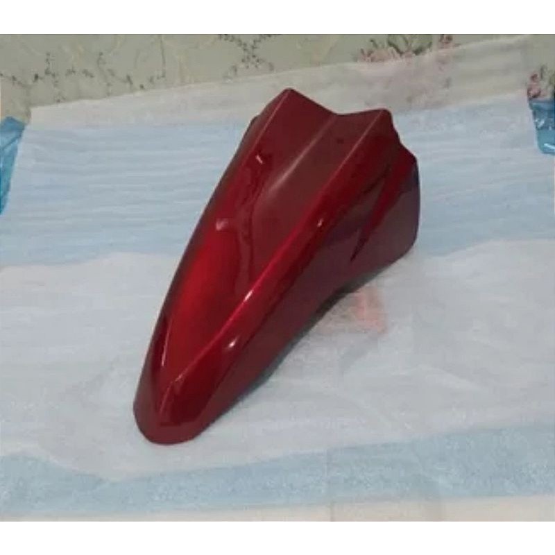 SPAKBOR DEPAN/SELEBOR DEPAN YAMAHA MIO NEW SPORTY MIO SMILE 2008-2012 MERAH MAROON cat bagus