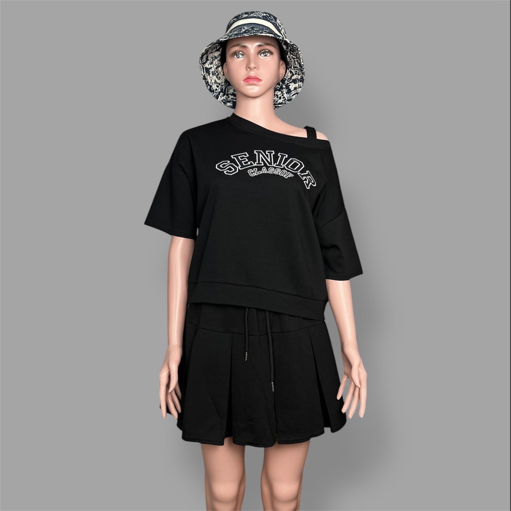 DANILO | Caspril One Set Bahan Wanita Rok Pendek