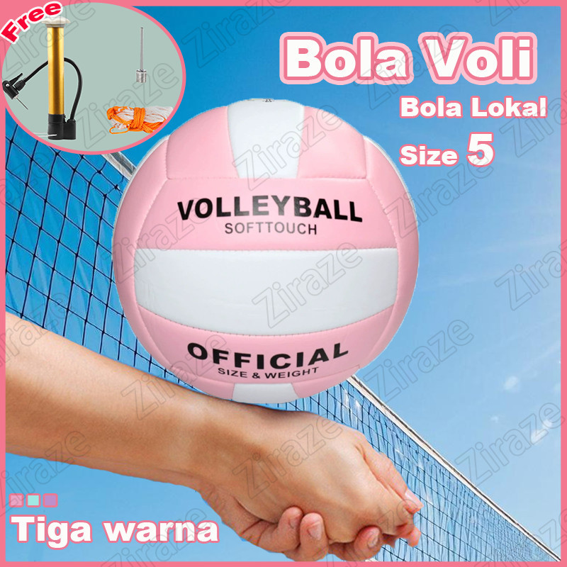 【COD】Bola Volly Original 100% / High Quality Bola Voli / Bola Voli / Voli Anak Dan Dewasa -  Bonus P