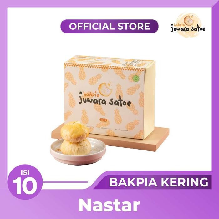 

[ ISI 10 ] BAKPIA NASTAR - BAKPIA JUWARA SATOE KHAS JOGJA - - 1909
