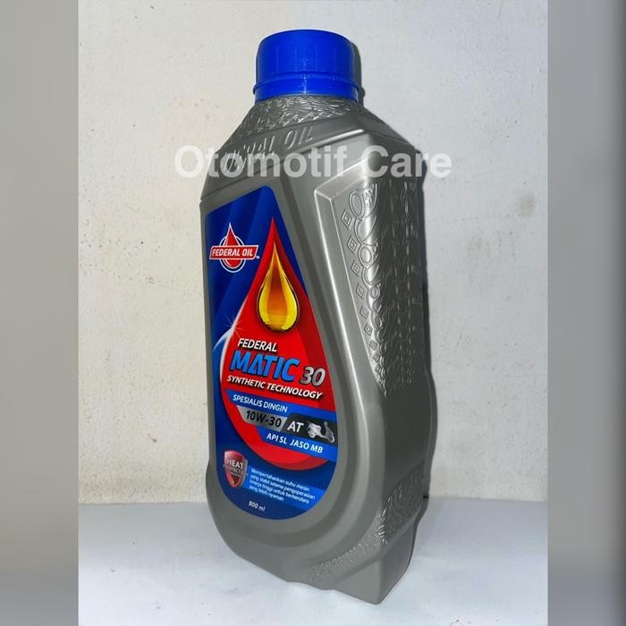 PROMO  FEDERAL OIL MATIC 30 ECOMAXX 800ml OLI SAE 10W-30 API SL