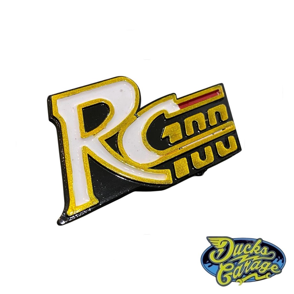 Emblem Logo Decal Sayap Suzuki Rc 100 Rc100
