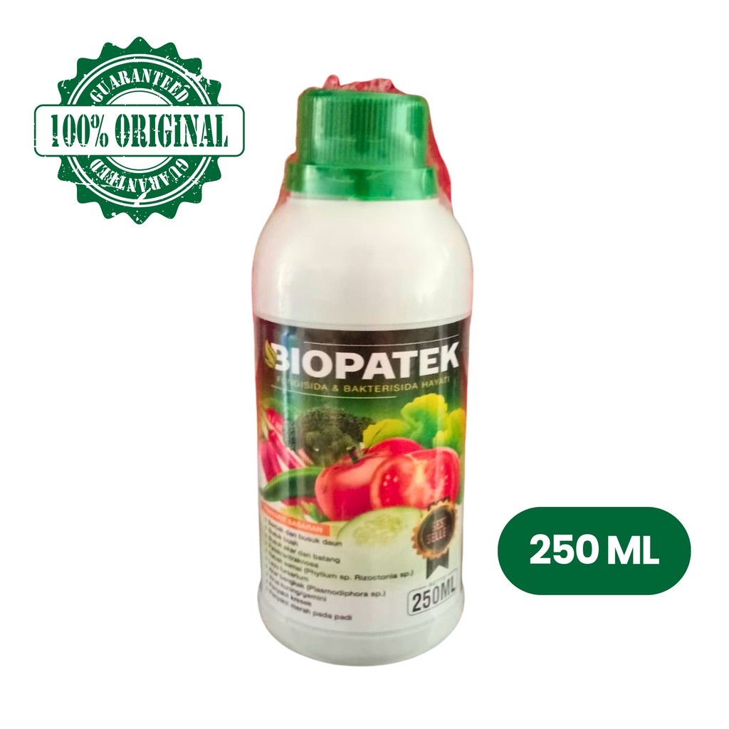 Biopatek 250ml Fungisida Bakterisida Hayati Alami Untuk Tanaman Cabe Tomat