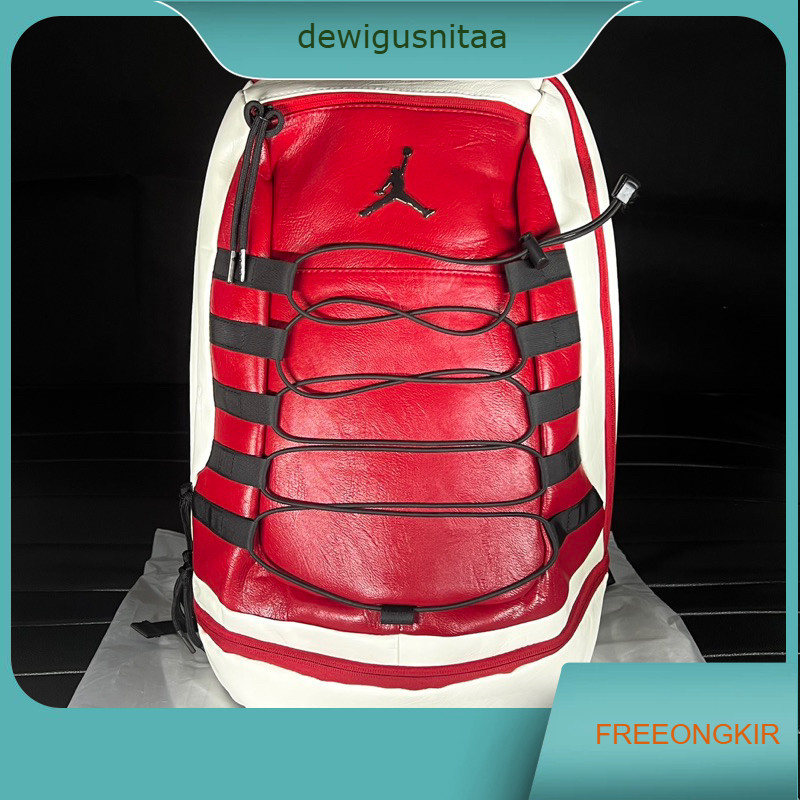 AIR JORDAN RETRO 10 BACKPACK KULIT SIZE BIG / TAS RANSEL JORDAN / JORDAN BAGPACK / RANSEL JORDAN KUL
