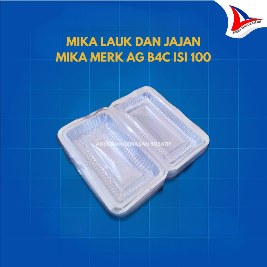 Mika Lauk Mika Jajan Mika Merk Ag B4c Isi 100 Pcs