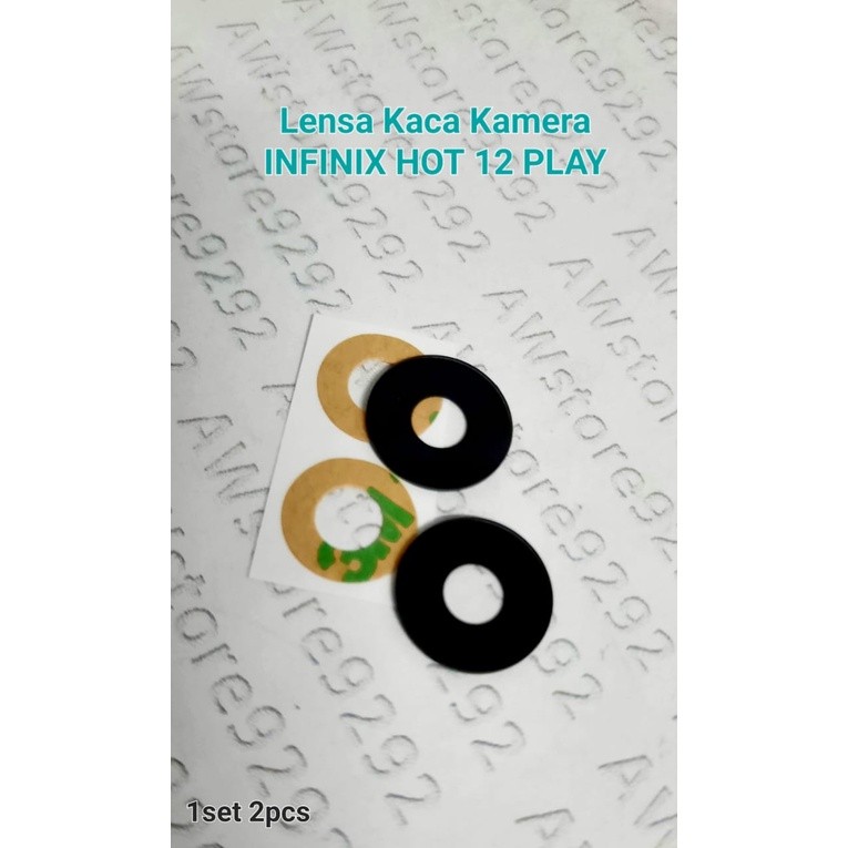 [LW] Camera Lens infinix hot 12 play Lensa Kamera infinix hot 12 play Kaca Kamera Belakang Infinix H