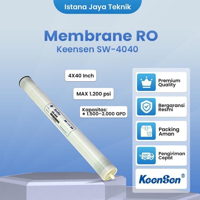 Membrane RO SW 4040 Keensen membrane swro 4040 RO air laut sea water
