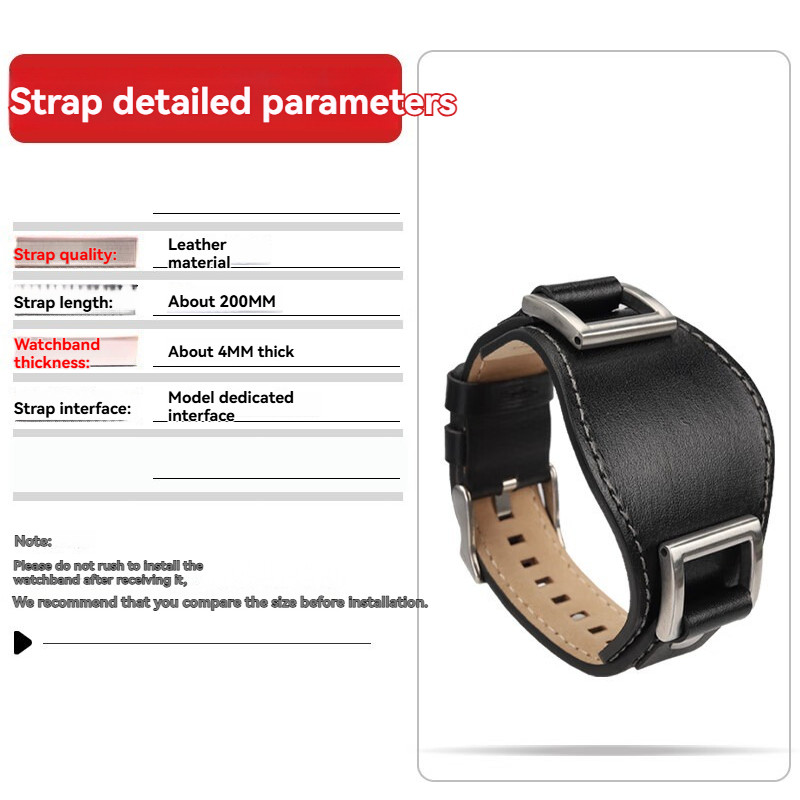 Vintage Leather Wat Band for Fossil JR1157 – 24MM Cowhide Strap, Retro Men's Bracelet Style, High-Qu