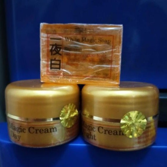 WL - Harga sepaket cream magic white - cream korea