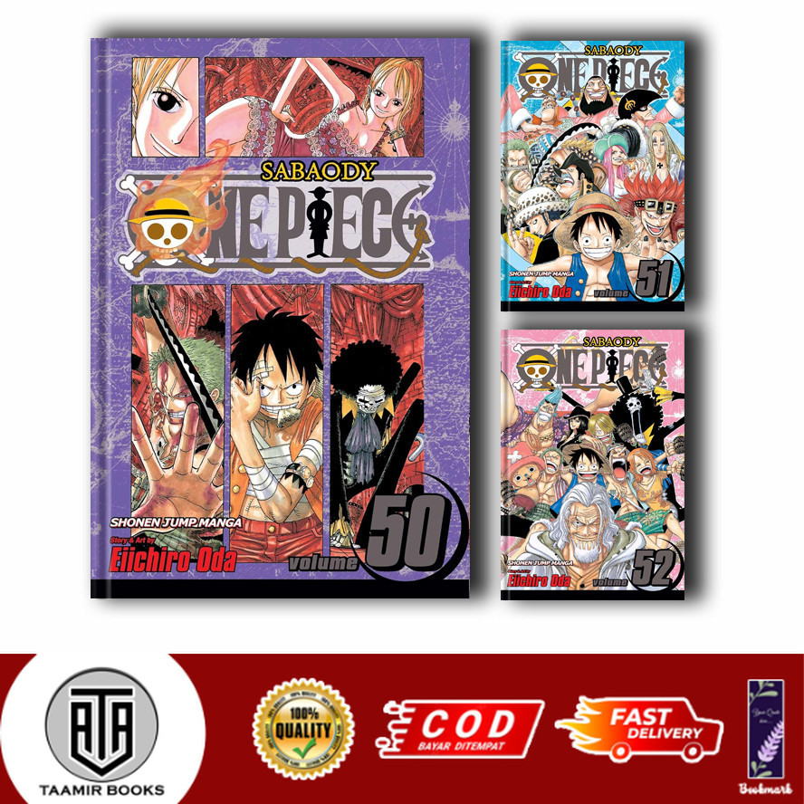 (Manga) One Piece Vol. 51-100 by Eiichiro Oda (English)