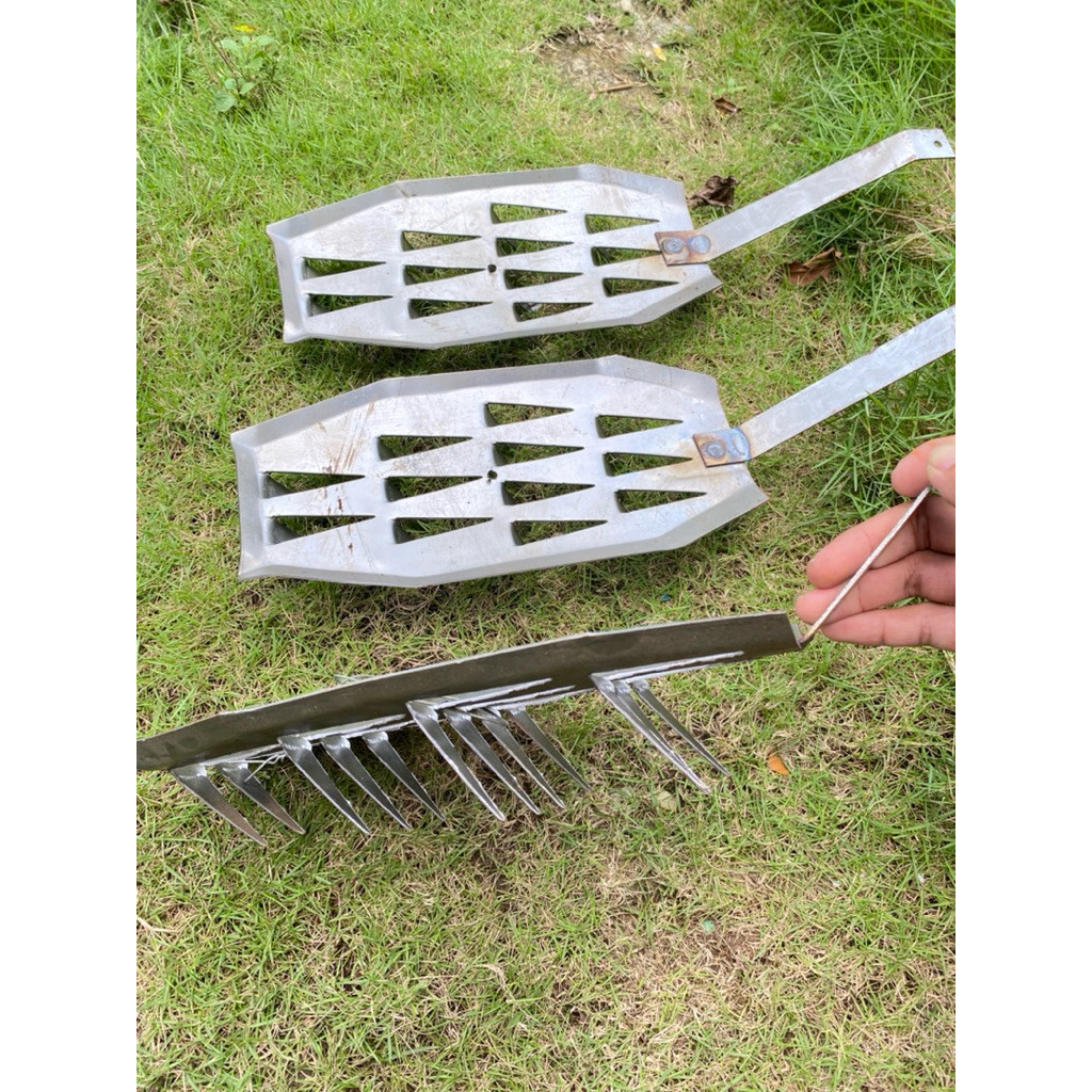 Osrok Padi sawah Alat Matun Garuk Padi alat penyiang rumput padi Berkualitas