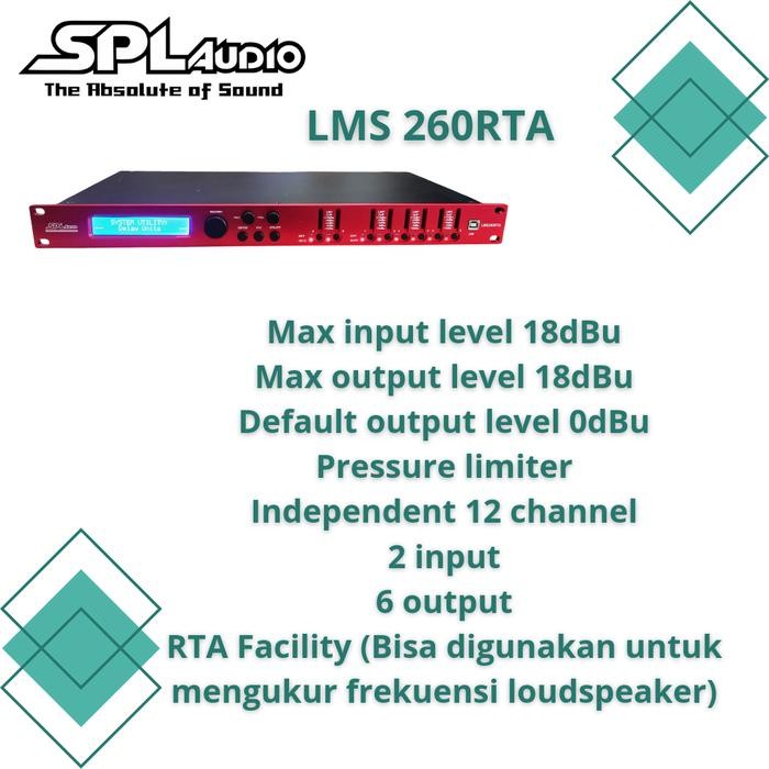 SPL Audio Speaker Management LMS 260 RTA