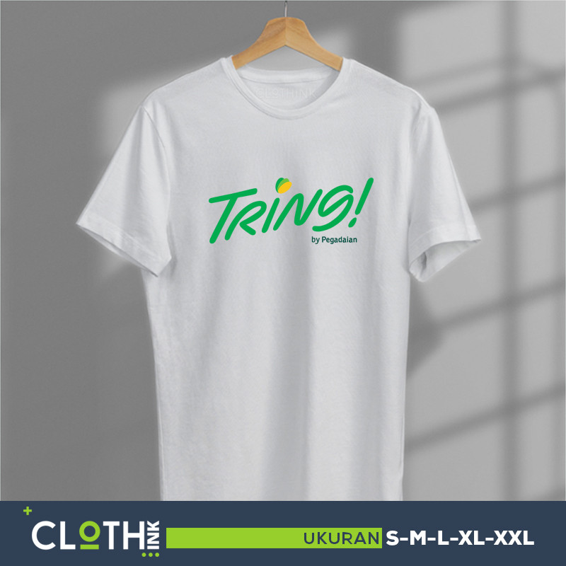 KAOS TRING PEGADAIAN Kaos aplikasi Tring Pegadaian