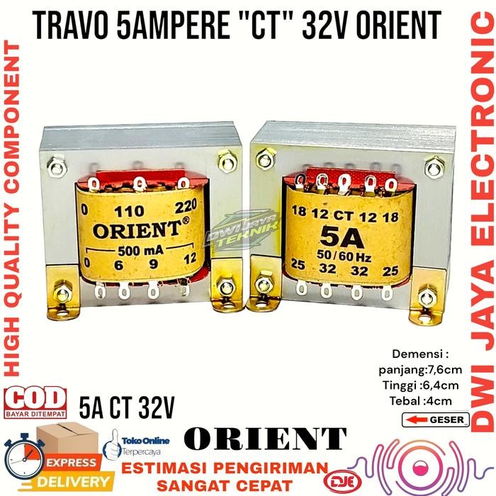 TRAVO 5A CT 32 ORIENT trafo 5 amper ct32 orient CVJA