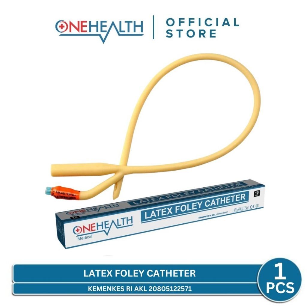 Onehealth Latex Foley Catheter 2 Way