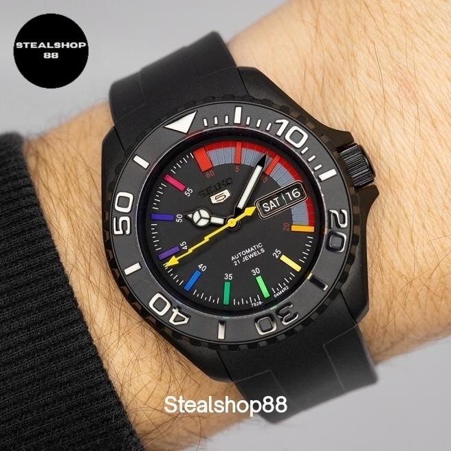 Seiko Submariner Stealth Rainbow NH36 DayDate SubmarinerIndo