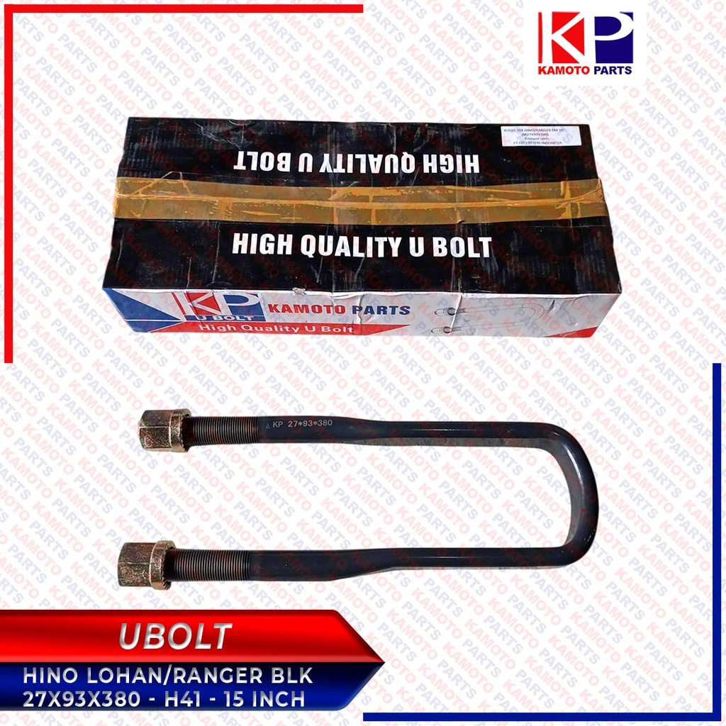 U BOLT -  BLK HINO LOHAN ENGKEL