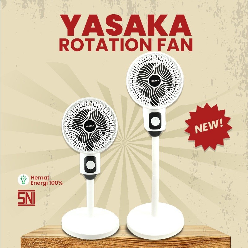 KIPAS ANGIN/KIPAS ANGIN BERDIRI/ROTATIONFAN YASAKA / KIPAS ANGIN AC/KIPAS ANGIN MINIMALIS / KIPAS AN