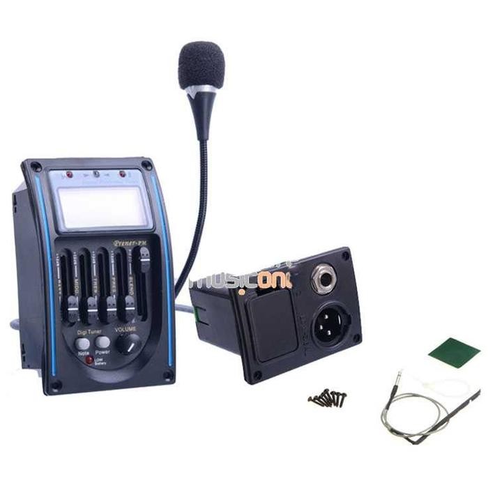 Pickup Pick Up Gitar Akustik Preamp Amplifier Gitar EQ LC -5 by Inspire id