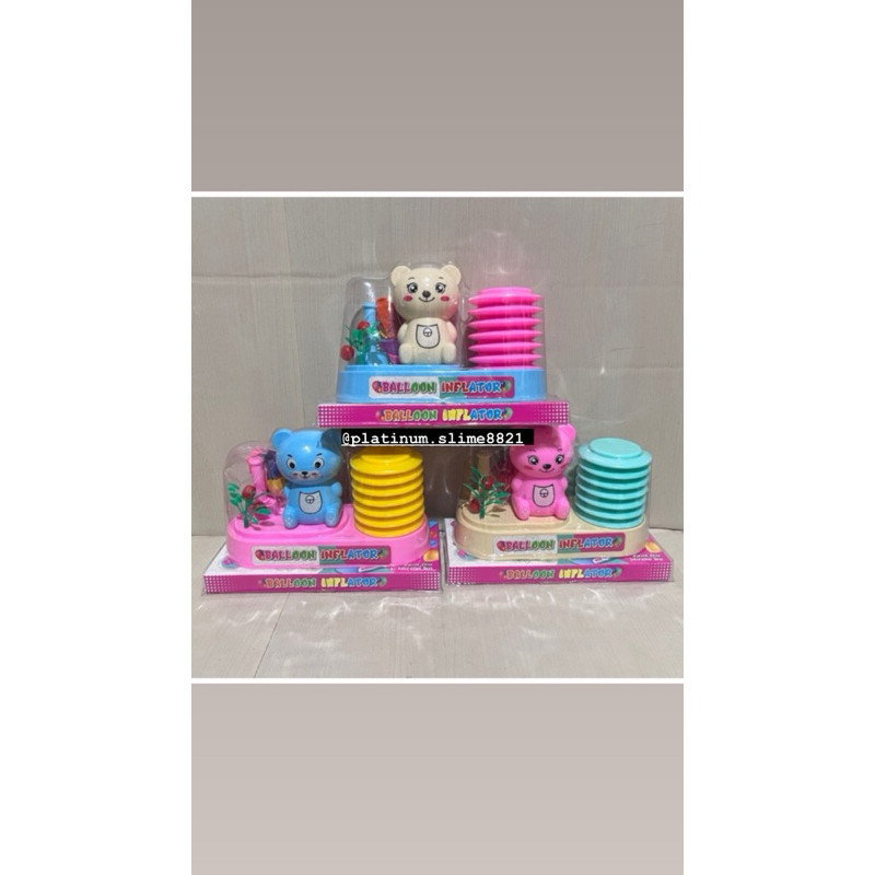 mainan pompa balon boneka