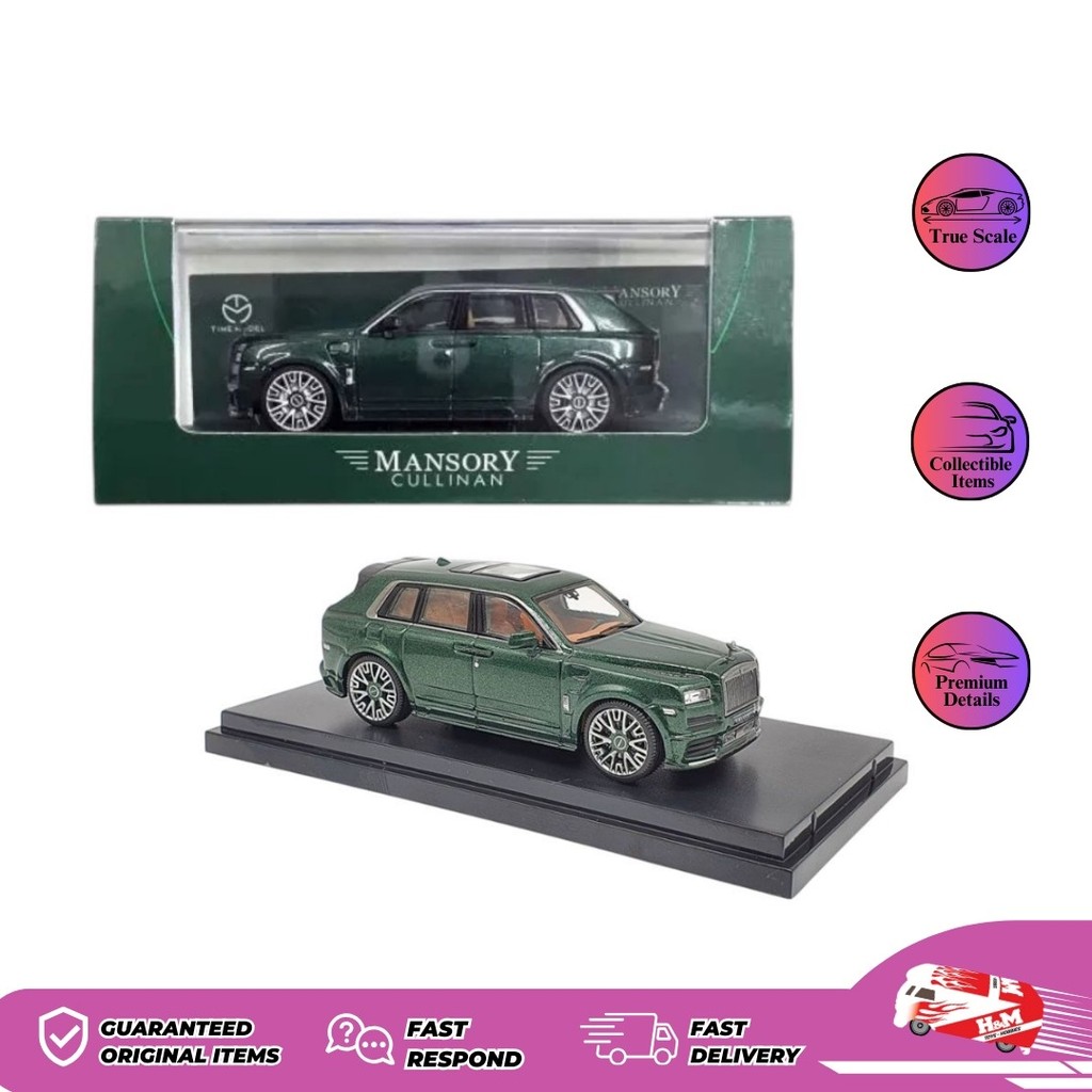 Time Model 1/64 Rolls Royce Mansory Cullinan Green