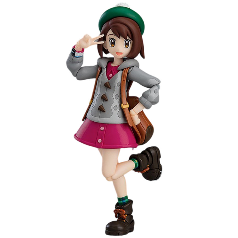 In Stock Original Max Factory Figma SP-134 Gloria Pokemon Shield 12.5CM Anime Figure Model Collectib